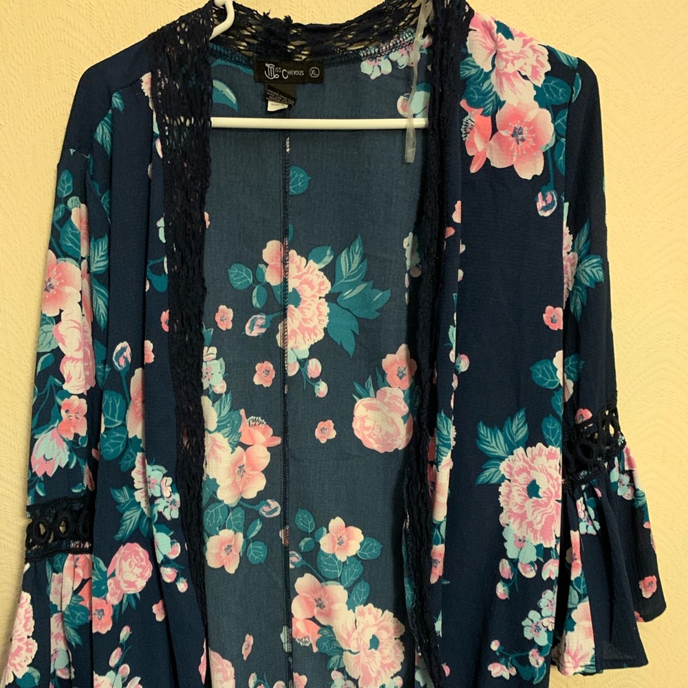Flowered Kimono